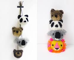 Eulen basteln vorlage pompoms basteln herbstbasteln kinder pompon tiere pom pom handwerk creative ideen kreativ hobby kreatives gestalten day 16: Selber Machen Tier Pompoms Himbeer Magazin