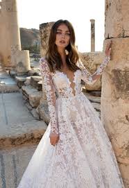 Lace bateau ball gown with 3d florals, an illusion neckline, and tiered skirt. Pnina Tornai Lace Ball Gown Off 78 Buy
