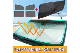 1 x car window visor cover. 145x79cm Foldable Car Windshield Sunshade Front Window Cover Visor Sun Shade Umbrella Kogan Com