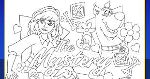 Scooby doo coloring pages for kids. Groovy Scooby Doo Coloring Page Mama Likes This