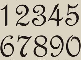 Idea By Kathy Shope Kunes On Crafts Fonts Cursive Numbers Number Stencils French Script Check out our calligraphy numbers selection for the very best in unique or custom, handmade pieces from our party décor shops. number stencils