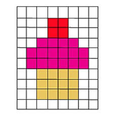 Bitty Cupcake Pixel Art Pattern Easy Perler Bead Patterns Perler Bead Art
