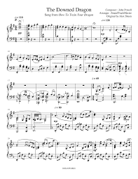 The Downed Dragon Sheet music for Piano (Solo)