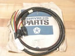 On a similar note, if you are buying a pre wired 7 pin plug to adapt to the camper plug so you don't have to modify the truck. Nos Mopar 1969 71 Dodge 3 4 Ton Truck Camper Extension Wiring Harness Nib Ebay