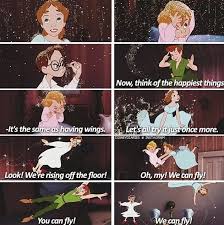 Peter Pan We Can Fly Peter Pan Disney Disney Princesses And Princes Pixie Dust