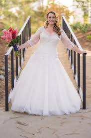 Sophia Tolli Y11637 Size 16 Used Wedding Dress Front View On Bride Sophia Tolli Wedding Dresses Dresses Used Wedding Dresses