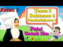 We did not find results for: Puisi Untuk Ibu Tema 5 Subtema 4 Pembelajaran 4 Kelas 1 Youtube