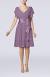 Bridesmaid Lilac Dress For Wedding