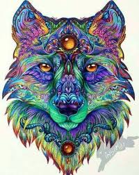 Beautiful Wolf Coloriage Loup Coloriage Loup Mandala