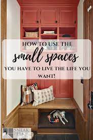 Small Spaces Get An Upgrade Carla Bast Design Small Mudroom Ideas Small Spaces Small Room Storage