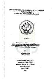 Maybe you would like to learn more about one of these? Nilai Nilai Etis Figur Dewi Sinta Dalam Pewayangan Telaah Atas Buku Buku Sri Mulyono Institutional Repository
