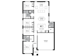 With plenty of square footage to include master bedrooms, formal dining rooms, and outdoor spaces, it may even be the ideal size. Minuet Single Storey House Design With 4 Bedrooms Mojo Homes