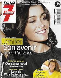 Tele 7 jours n°2816 17/05/2014 jenifer/ grey's anatomy/ fabienne carat/  karine ferri/ gérard lanvin