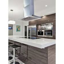 Kobe Range Hoods 36 Brillia 680 Cfm Ducted Island Range Hood Chimney Height In 2020 Island Range Hood Range Hood Range Hoods