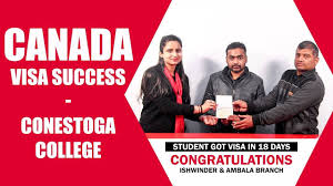 Canada Visa Success Conestoga College College Visa Success