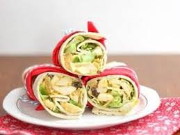 Wraps De Poulet Et Sauce Au Curry Recette Recette Wrap Poulet Curry Recettes De Cuisine
