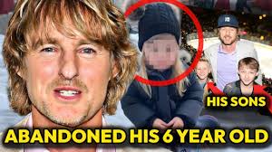 OWEN WILSON is a DEADBEAT DAD: He ABANDONED His DAUGHTER, BUT Will be a  FATHER to His SONS