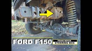 Ford F150 Frame Repair Arc Welding Not The Best Youtube