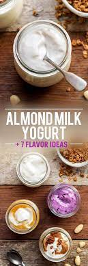 The Best Vegan Almond Milk Yogurt Almond Milk Yogurt Yogurt Recipes Homemade Almond Milk
