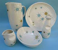 Desert rose (england and portugal backstamp) view pattern. Franciscan Dinnerware Starburst Pattern Starburst Pattern Vintage Dinnerware Franciscan Ware