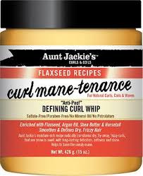 Aunt Jackie S Flaxseed Recipes Curl Mane Tenance 15 Ounce Flax Seed Flax Seed Recipes Hair Maintenance