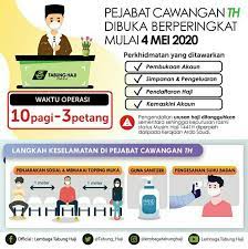 Dengan adanya bpjs kesehatan, masyarakat kini tak perlu lagi pusing dengan biaya pengobatan. Waktu Operasi Tabung Haji Semasa Perintah Kawalan Pergerakan