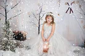 Furthermore, the winter moment and theme look so adorable. Winter Wonderland Horizontal Set Christmas Photoshoot Christmas Backdrops Christmas Photography