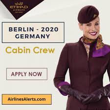 For cabin crew vacancies age requirement should be 18 years and above. Etihad Cabin Crew Recruitment Berlin 2020 Germany Apply Now