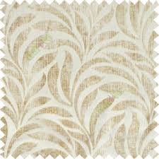 Earl grey sofa, upholstered in orange mohair velvet. Beige Color Floral Leaf Pattern Velvet Finished Vertical Crushed Stripes Texture Finished Surface Sofa Fabric