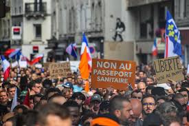 Vasyouiouix posté le 09/08/2021 à 09:28:10. Abjecte Gerald Darmanin Condamne La Pancarte Antisemite Brandie Lors D Une Manifestation Contre Le Passe Sanitaire Valeurs Actuelles