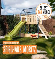 Kinderspielhaus Moritz Selber Bauen Alle Mobel Create By Obi Gartenspielhaus Kinderspielhaus Kinderspielplatz Garten