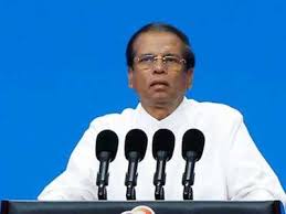 President rajapaksa took his oath of office within the sacred precincts of the historic ruvanvaliseya stupa in anuradhapura on 18 th november 2019. Sri Lanka President Maithripala Sirisena Extends Emergency By Month Times Of India
