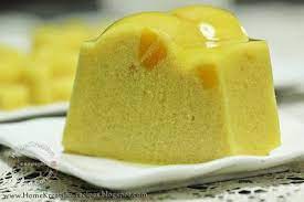 Mango Pudding Puding Mangga Lemak Harum Mango Pudding Pudding Desserts