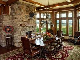 Find furniture & decor you love at hayneedle, where you can buy online while you explore our room designs and curated looks for tips, ideas & inspiration to help you along the way. 20 Unique Western Dining Rooms Home Design Lover Western Dining Room Dining Design Western Interior Design