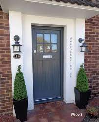 This option is probably better suited for those that are in the process of building a house. Front Door Make Lower Paneling Without Trim More Square Shaker Style Cottage Front Doors Exterior Door Designs Victorian Front Doors