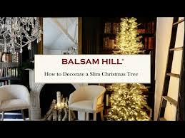Shop for decorated christmas trees in christmas trees by type. How To Decorate A Slim Christmas Tree Youtube