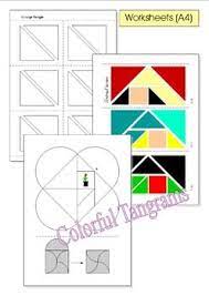 Tangram Circus Puzzle Tangram Math Mats Puzzles
