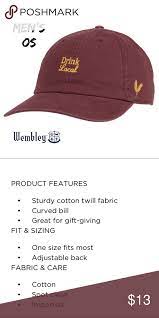 Wembley Drink Local Hat Nwt Q Dad Hats Casual Looks Q And New