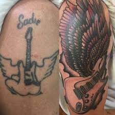 The shop is just a short drive from atlanta, hilton head, charleston, beaufort, brunswick, saint simons island. Kustom Hustle Tattoo Auf Twitter Marcusdove Guitar Fender Stratocaster Wings Musictattoo Colortattoo Coverup Kht Tattoosavannah Dosavannah Savannah Savannahga Tattoo Https T Co P4dh2xxuuk