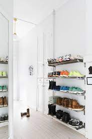 You can find several different kinds of shoe storage solutions that will work in your home, though each has its strengths and weaknesses. Style Me Pretty Home Ikea Organization Hacks Entryway Shoe Storage