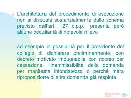 Procedura de judicare a pricinilor civile de către instanţele de judecată ale republicii moldova este stabilită de prezentul cod şi de alte legi. Il Procedimento Di Esecuzione L Incidente Di Esecuzione Ppt Scaricare