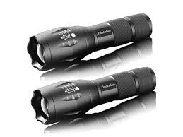 Tactical Flashlight Military Tac Light Pro As Seen On Tv Tc1200 Flashlights With Adjustable Focus And 5 Light Modes 2 Pack Newegg Com