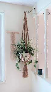 Hippie Decor Hippie Gifts Hippie Accessories Boho Decor Macrame Home Decor Macrame Plant Hanger Boho Chic Decor Plant Holder In 2021 Hippie Decor Macrame Plant Hanger Plant Hanger