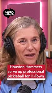 @houstonhammerspb, Houston’s first national pickleball team, serve up fun  for H-Town. Co-owners Amy Blumrosen and Hugh Zhang talk about the team made  up of former collegiate and professional athletes, ...