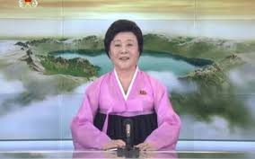 Korean central television broadcast new year 2019 greetings to viewers from anchor ri chun hee. Who Is Ri Chun Hee North Korea S Melodramatic Star Newsreader Who Announced Kim S Trip To Singapore
