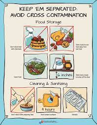 Keep Em Separated Poster Food Safety Posters Food Safety And Sanitation Hygienic Food