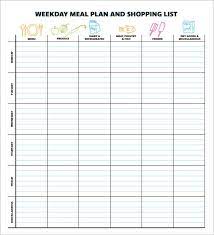 Family calendar • keep track of everyone's schedules in one place. Meal Planning Template 17 Download Free Documents In Pdf Excel Weekly Meal Planner Template Meal Planning Template Free Meal Planner