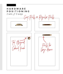 Your Complete Guide To Replacing Cabinetry Hardware Cabinetry Hardware Cabinet Hardware Placement Kitchen Cabinet Hardware