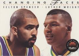 1993-94 Skybox Premium UTAH JAZZ Series 2 Set Chambers,Spencer,Benoit,Wright 