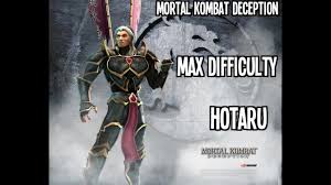 Deception » trouble in fighting sindel in konquest mode. Snap Mortal Kombat Deception How To Unlock Hotaru Youtube Photos On Pinterest